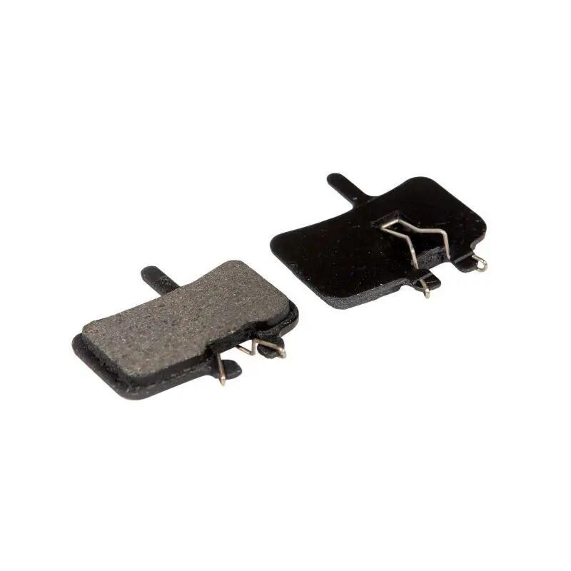 Pair of semi-metal bicycle brake pads with 1 cleaning wipe Fibrax Hayes-Promax