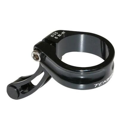 Collier de serrage tige de selle avec arrêt de gaine aluminium cyclo-cross P2R