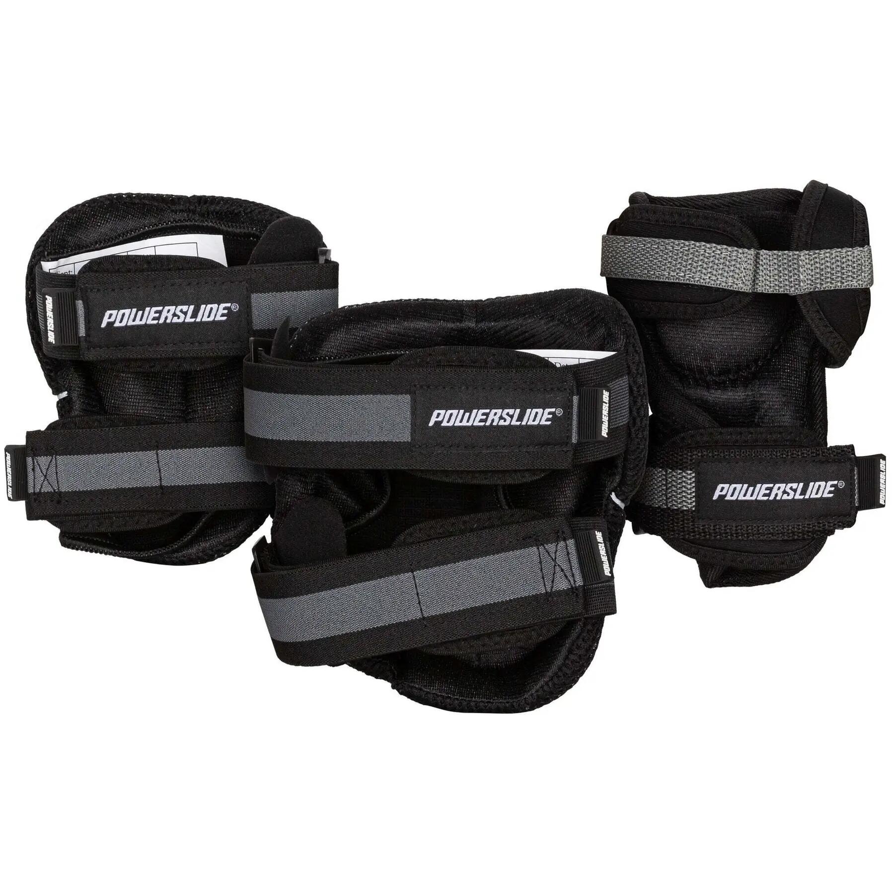 Kniebeschermerset Powerslide Pro (x3) 3/4