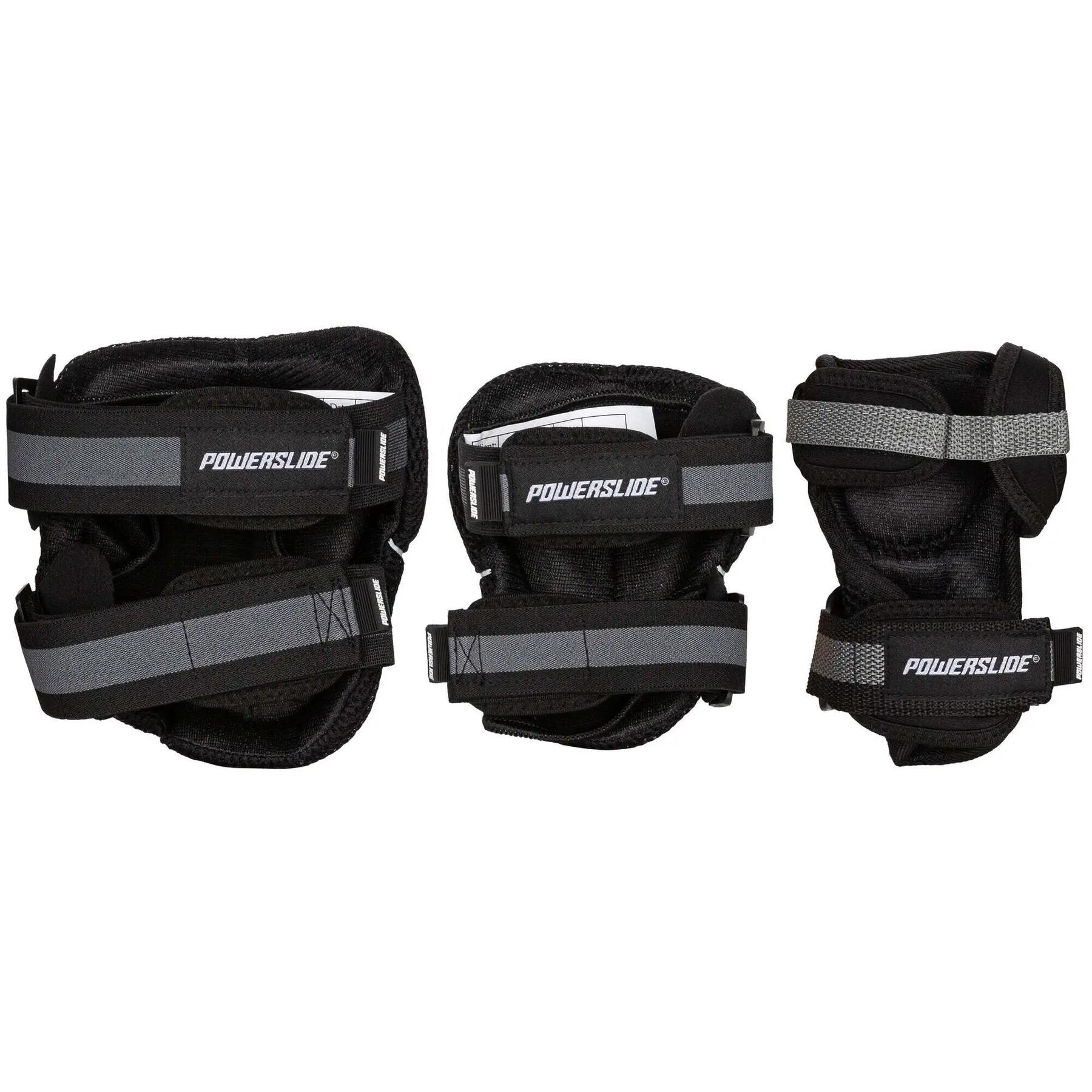 Kniebeschermerset Powerslide Pro (x3) 4/4