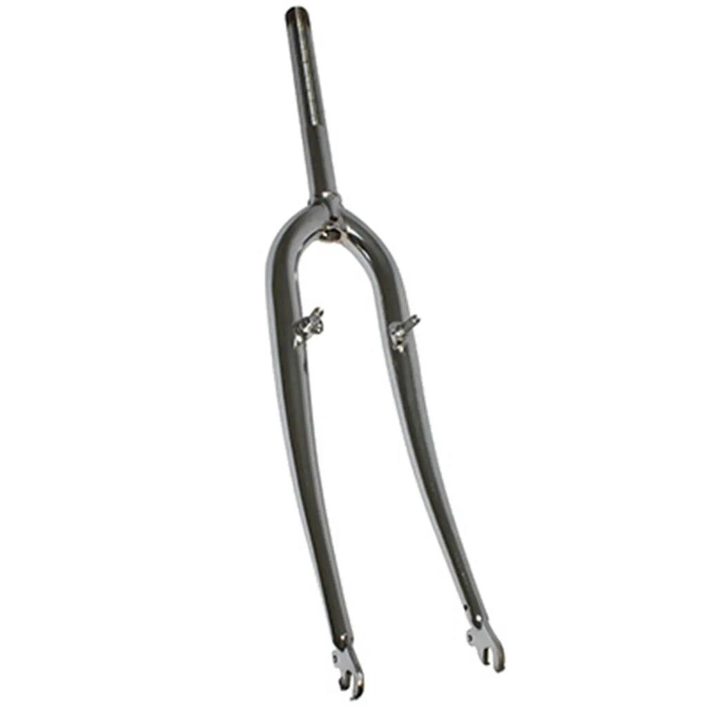 Rigid bent mountain bike fork with 22.2mm threaded pivot cleatsP2R