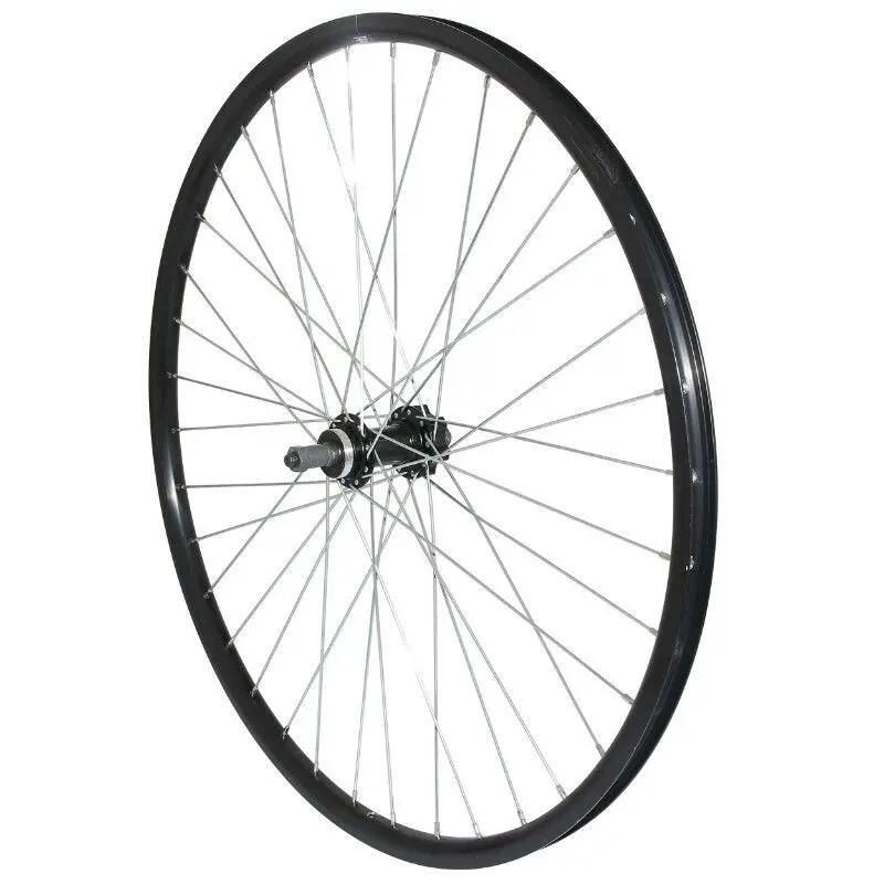 Koło do roweru górskiego tarczowe tylne aluminiowe dwuścienne piasta 36 szprych