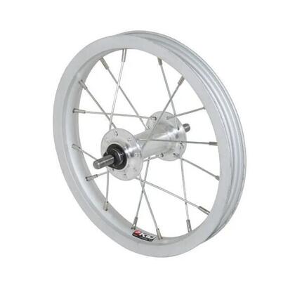 Roue alu avant moyeu alu axe plein P2R City