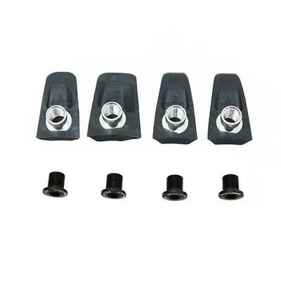 Set van 4 intravis pedaalkrans compatibel met specialités t.a. schijven. ultegra