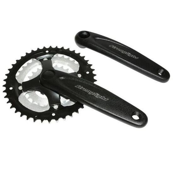 Pédalier VTT alu grand plateau démontable Stronglight Argos 8-9V. 170 mm 42-34-2