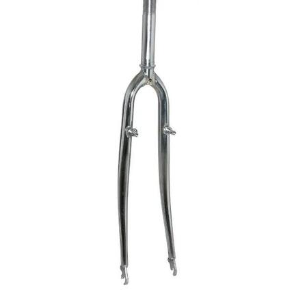 Fourche VTC rigide cintrée avec tasseaux pivot fileté 1"-22,2 intérieur- cone 26