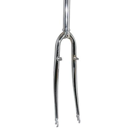 Fourche VTC rigide cintrée avec tasseaux pivot lisse 1''1-8-28,6 éxterieur 300mm