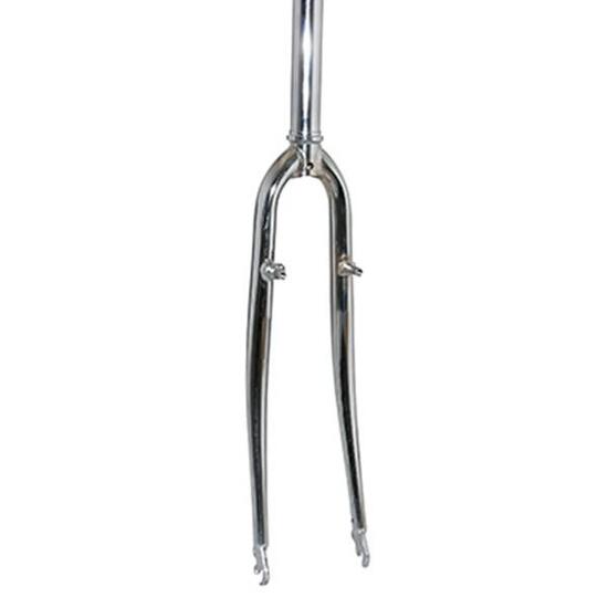 Fourche VTC rigide cintrée avec tasseaux pivot lisse 1''1-8-28,6 éxterieur 300mm