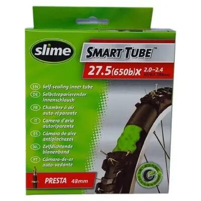Chambre à air valve Presta avec liquide anti-crevaison Slime 27.5 x 2.00-2.40 2/2