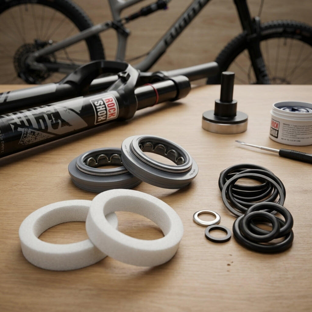 Kit joints de fourche Rockshox Basic Recon Gold Coil 2012-2016 + 2/3
