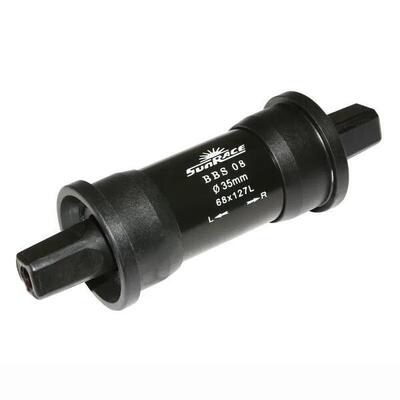 Vierkante trapas met plastic cup sunrace 127 mm 35 mm