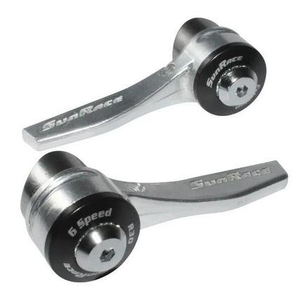 Paire de manettes vélo route pour cadre plot Sunrace Braser 3x6V
