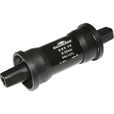 Vierkante trapas met plastic cup sunrace 127 mm 38 mm