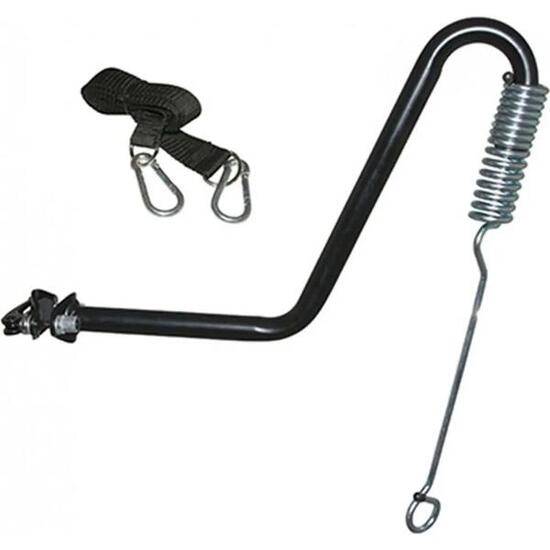 Bastone per bicicletta da passeggio per cani montato sul Telaio P2R