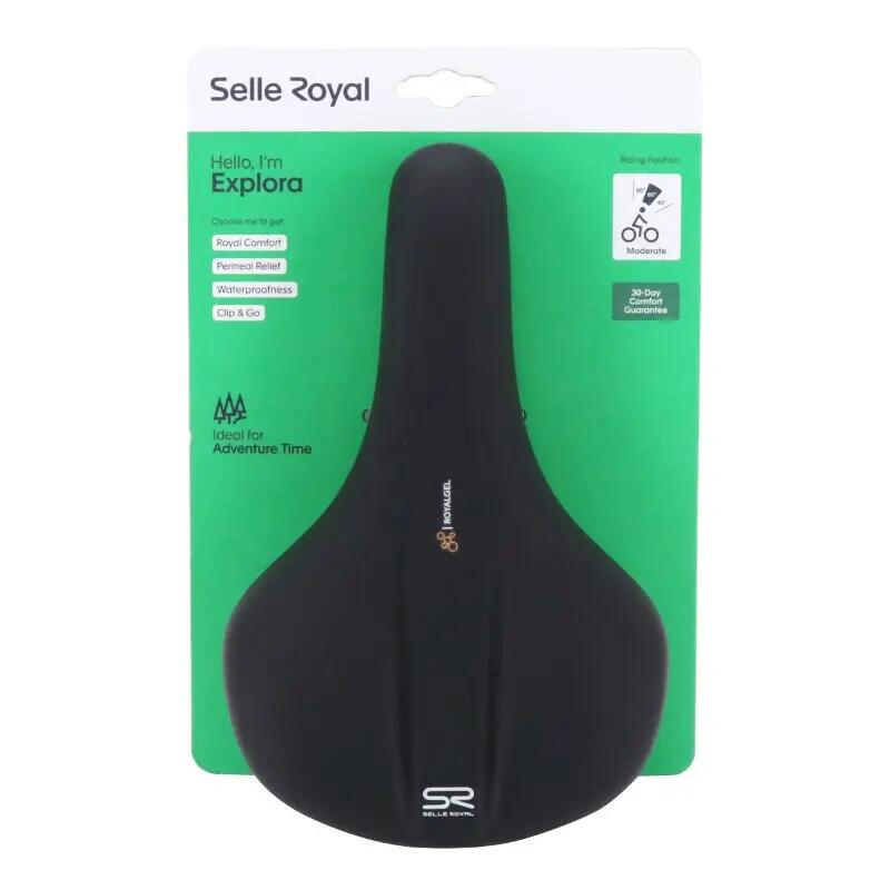 Selle Royal Explora Silla de Trekking en Negro - Confort Supremo 5/7