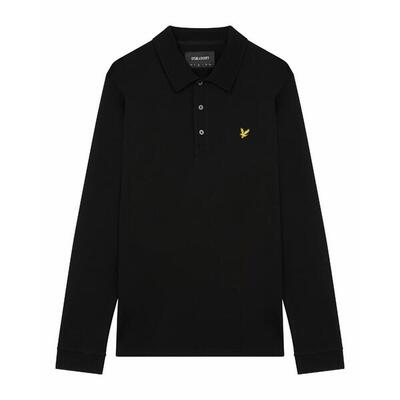 Polo met lange mouwen lyle & scott