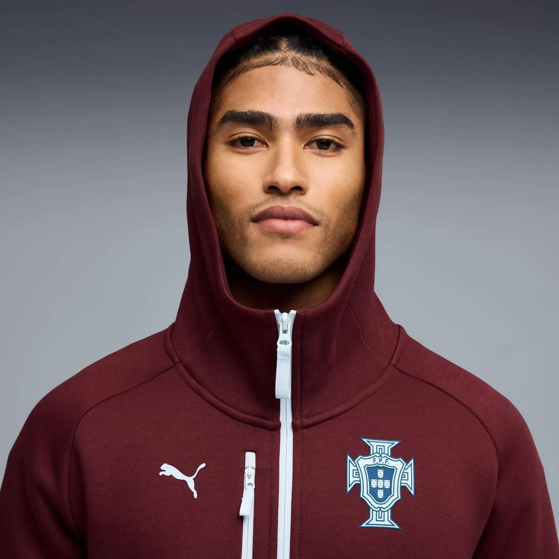 Camisola futebol homem com capuz fecho de correr Pumatech PUMA 7/7