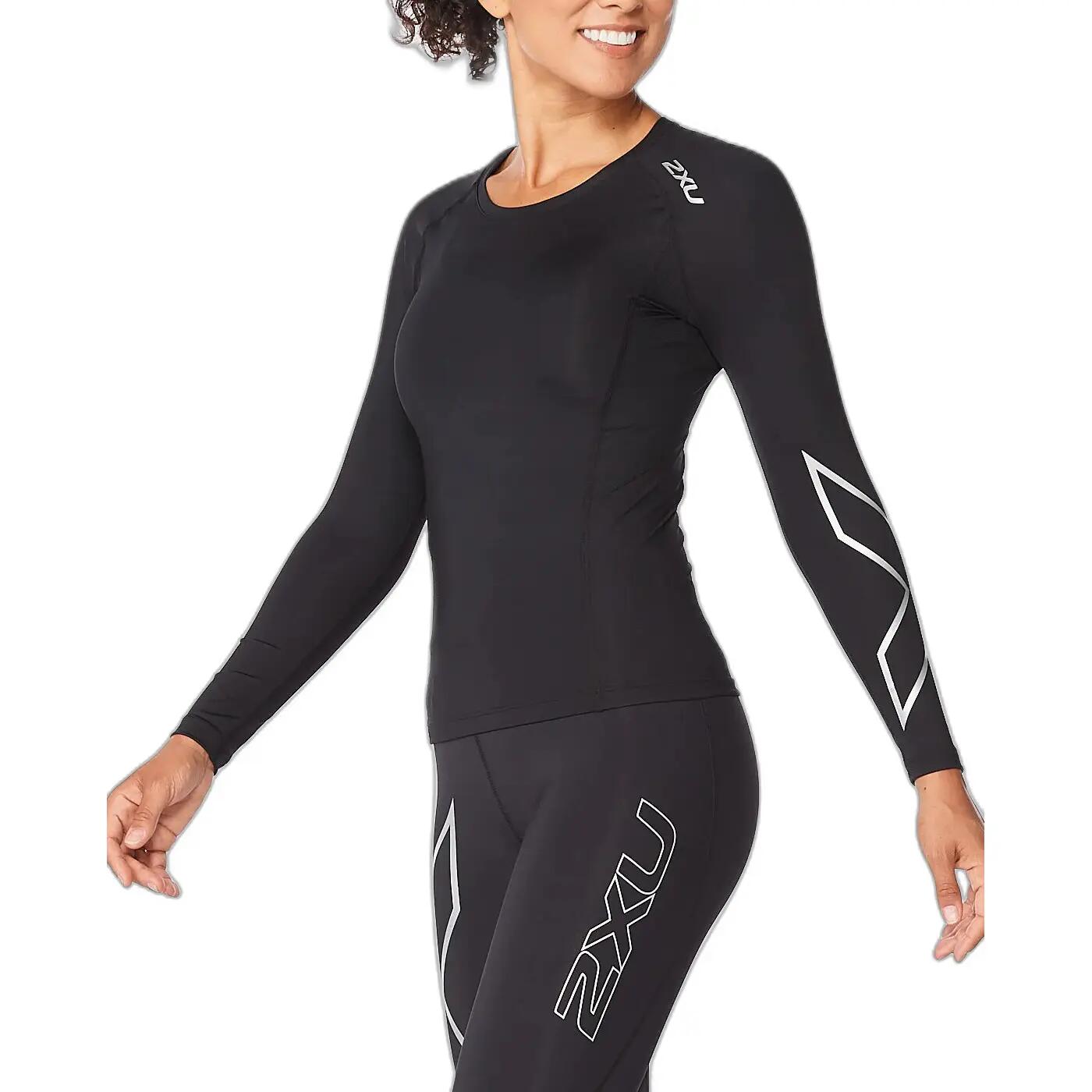 Maillot de compression manches longues femme 2XU Core 3/5