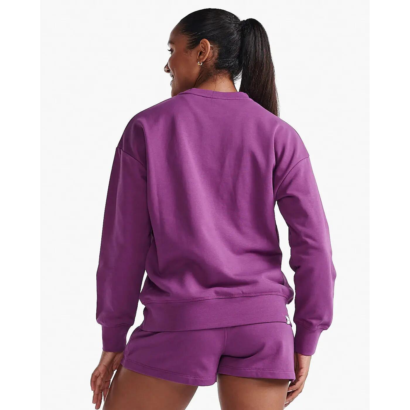 Sweatshirt femme 2XU Motion French Terry Crew 2/3