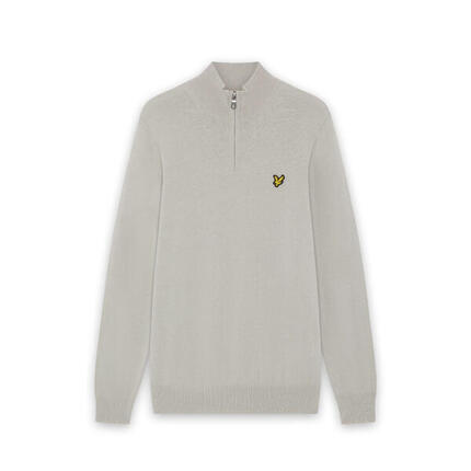 Sweter z bawełny merino z suwakiem na ćwierć Lyle & Scott