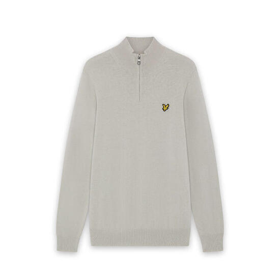 Sweter z bawełny merino z suwakiem na ćwierć Lyle & Scott