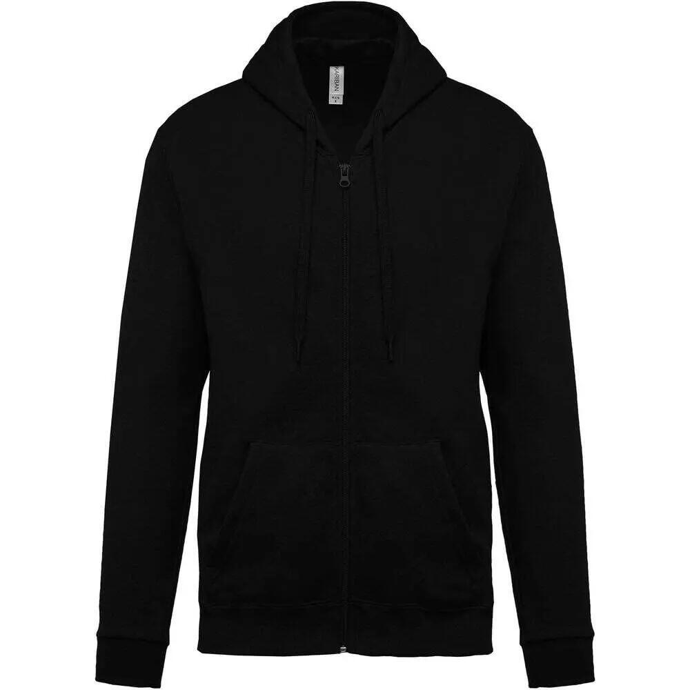 Sweathirt zippé à capuche Kariban Molleton 2/7