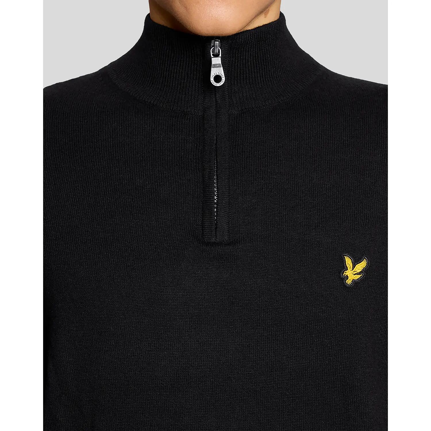 Merinowol 1/4 zip trui Lyle & Scott 5/7