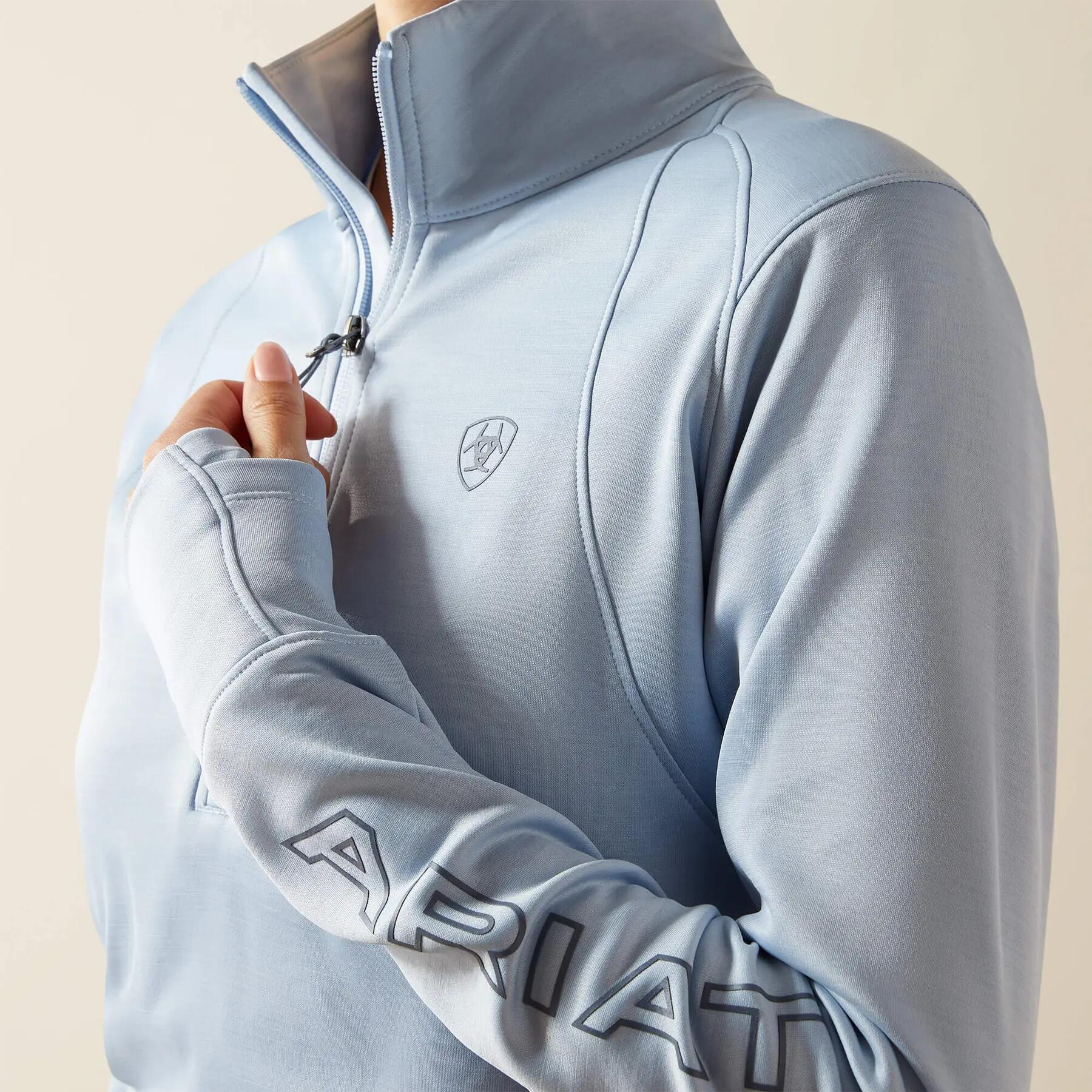 Pile 1/2 Zip donna Ariat Team EQ 3/5