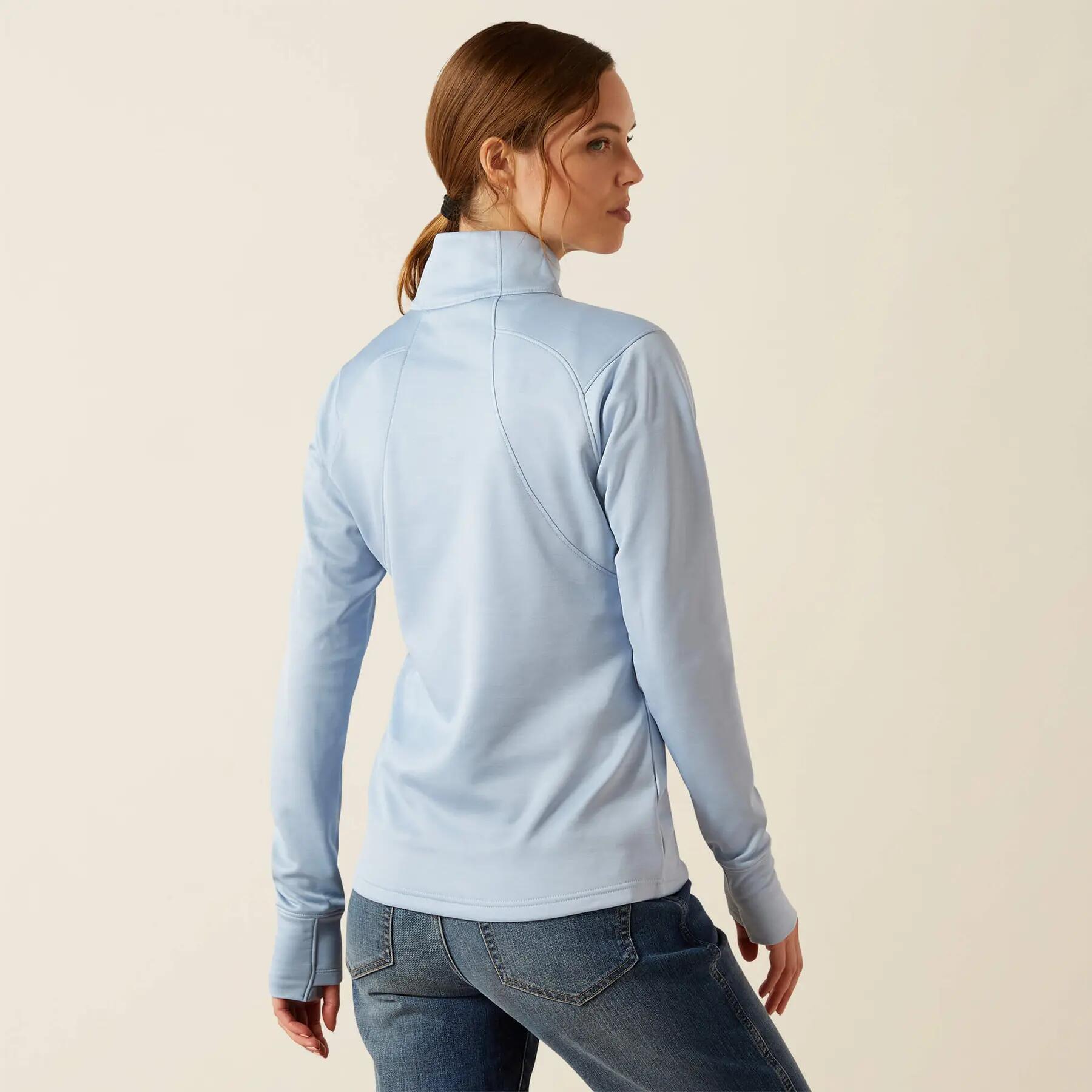 Pile 1/2 Zip donna Ariat Team EQ 2/5