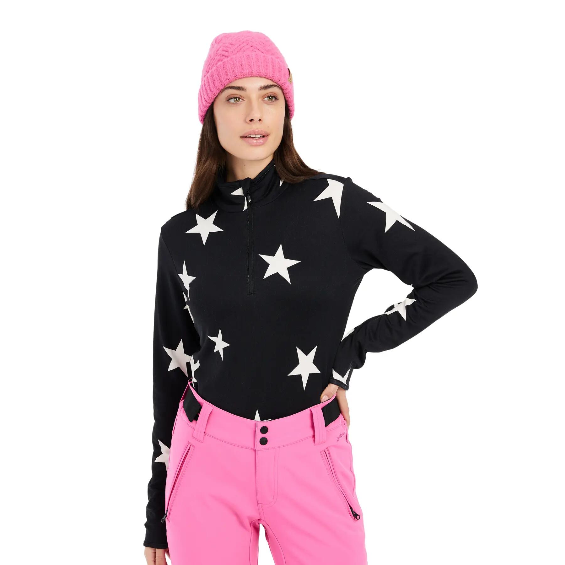 Sudadera 1/4 con cremallera para mujer Protest Noon 2/7