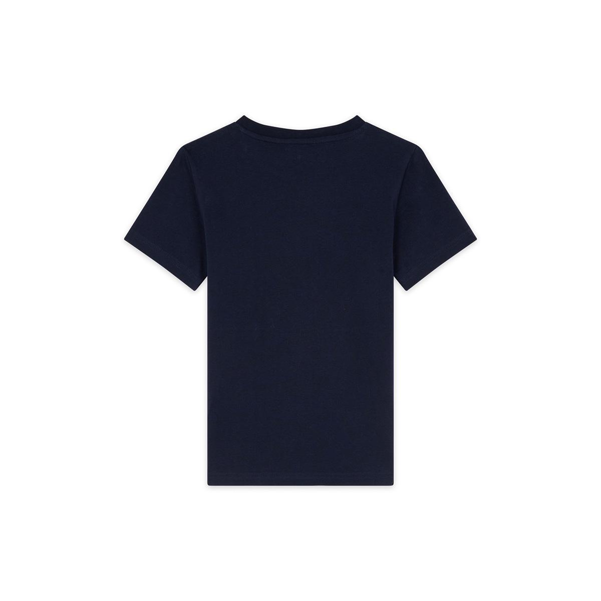 T-shirt Balle Jaune Garçon Roland Garros - Marine 2/2