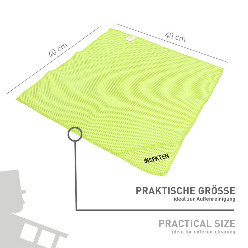 NIGRIN Performance Microfaser-Tuch Insekten (40x40cm) 7/7