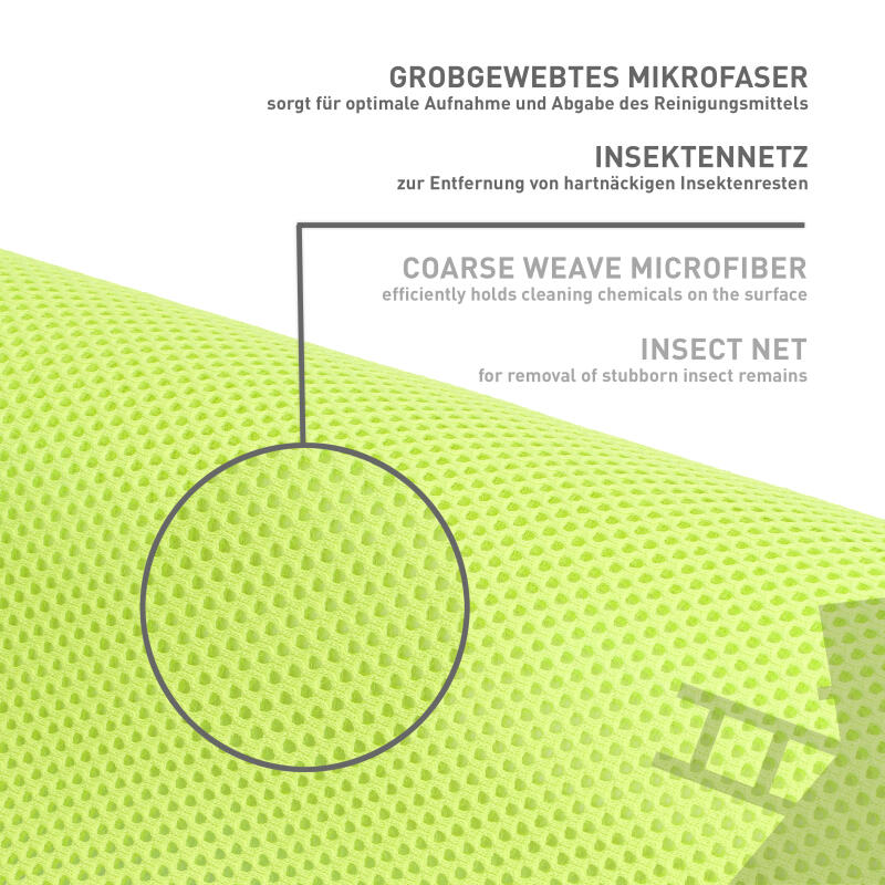 NIGRIN Performance Microfaser-Tuch Insekten (40x40cm) 6/7