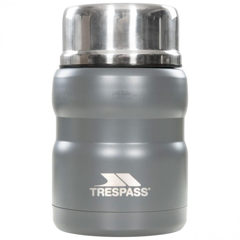 Trespass SCRAN — Bottiglia termica 500 ml in acciaio inox con cucchiaio 6/7