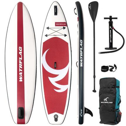 Stand Up Paddle Gonflable WATRFLAG Spinner 10'2"-Qualité Premium-SET - ALLROUND