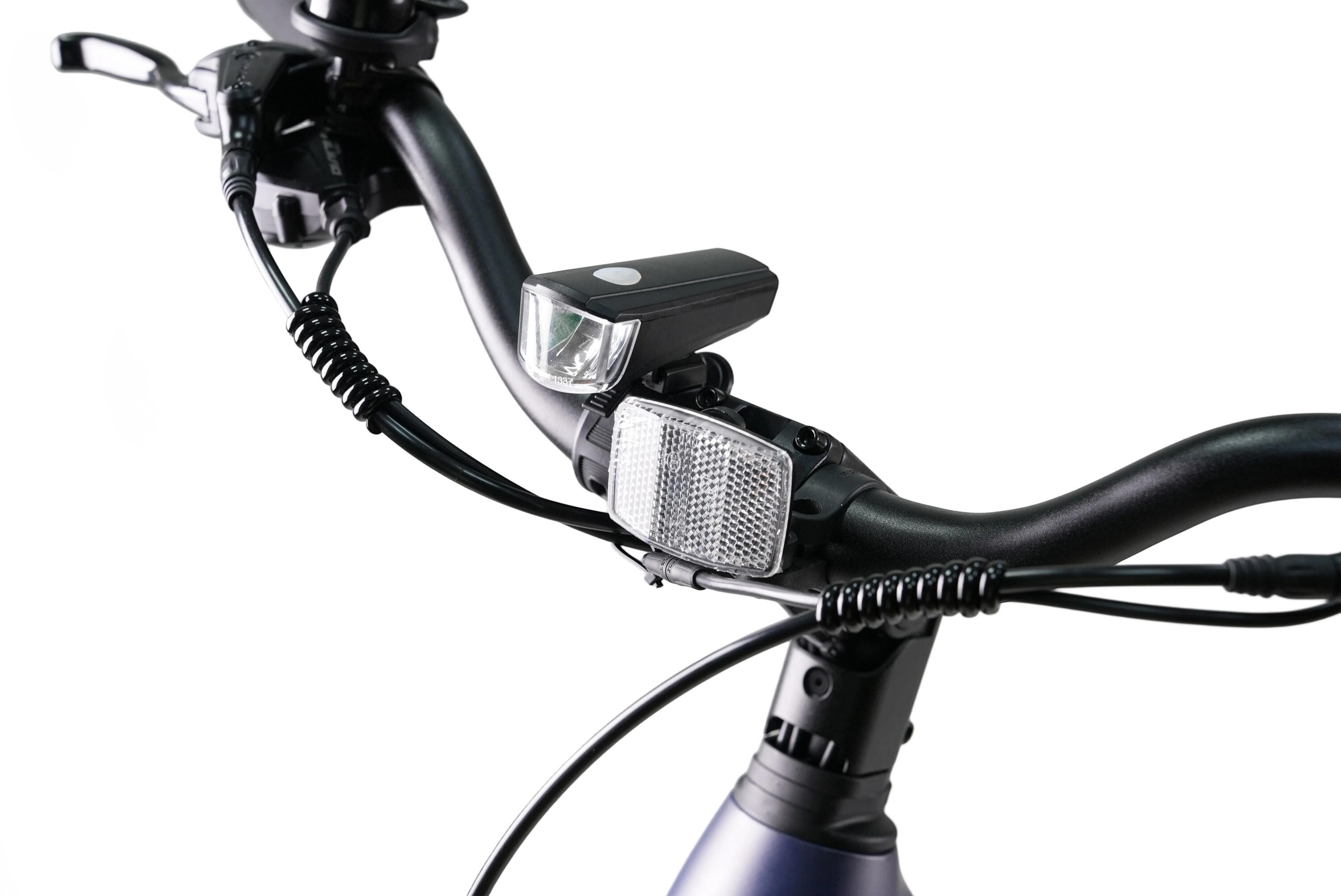 E-Bike entrada baixa Z5 130km bicicleta elétrica unissex azul 4/7
