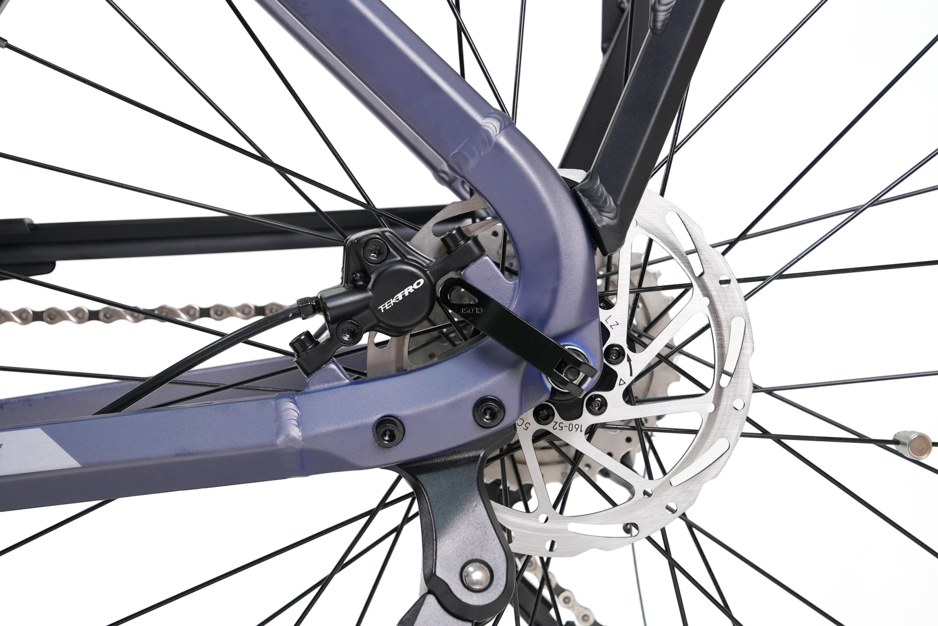 Vélo Électrique 27.5" Cadre bas, Batterie 130km, Freins hyd.,Shimano 9V 6/8