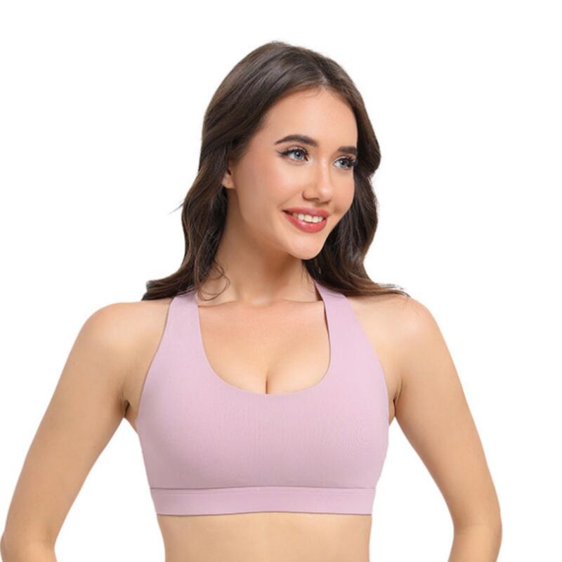 2-Pack Pink High-Support Shockproof Sports Bra(XL Size)