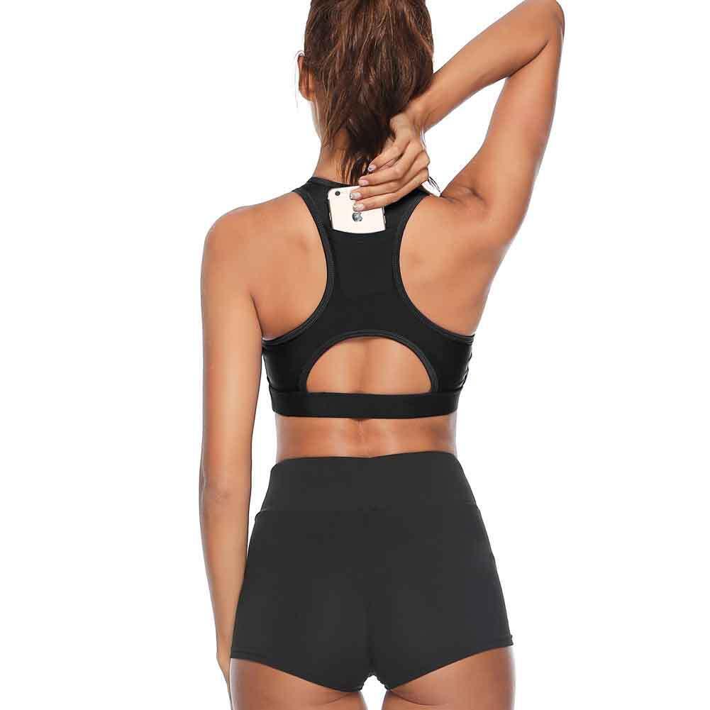 Women Sports Bra - Black (S)