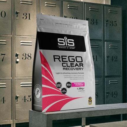 Shake protéiné - Clear 1380g - REGO Clear Whey Framboise & Canneberge