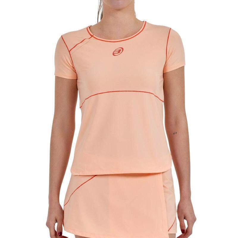 CAMISETA BULLPADEL ALBALA 045 NARANJA PASTEL MUJER XS 5/5