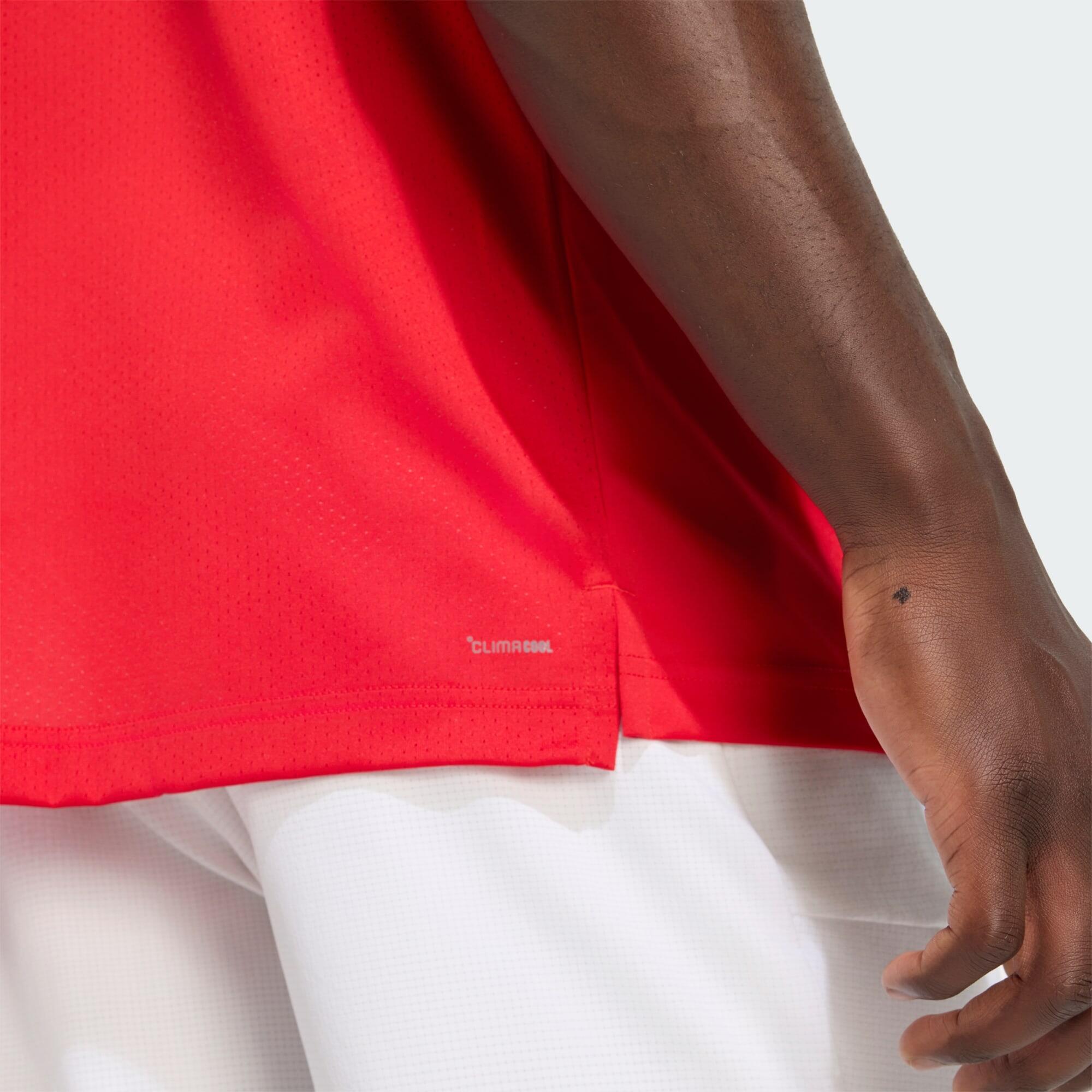 T-shirt de Ténis Climacool Club 5/7