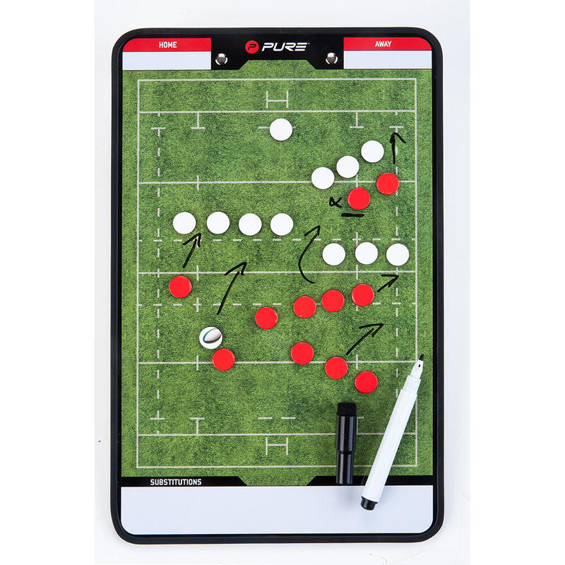 Pure P2I100670 Profesyonel Rugby Taktik Tahtası