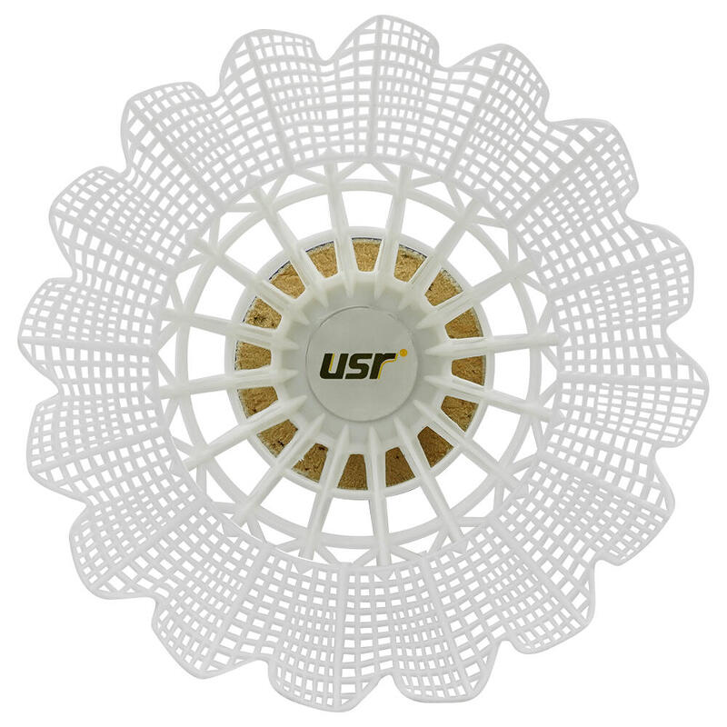 USR Flow 200 Plastik Badminton Topu Beyaz