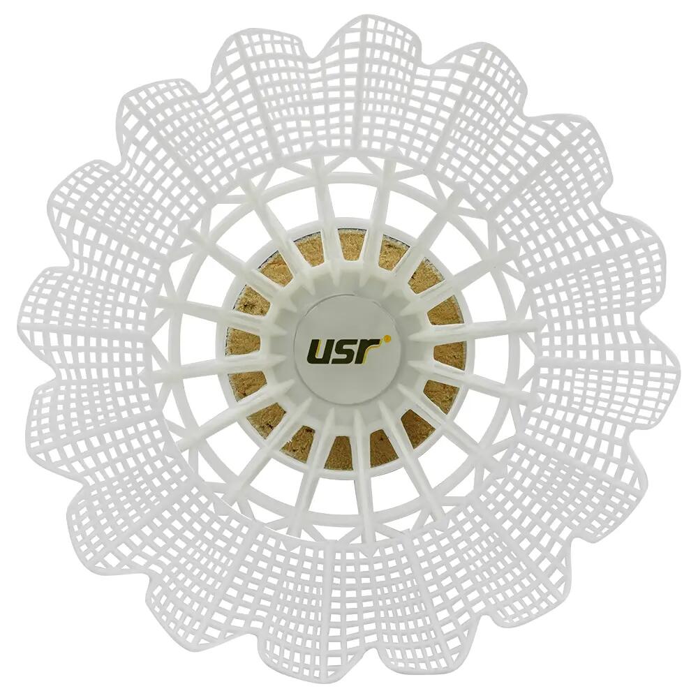 USR Flow 300 Plastik Badminton Topu Beyaz 4/5