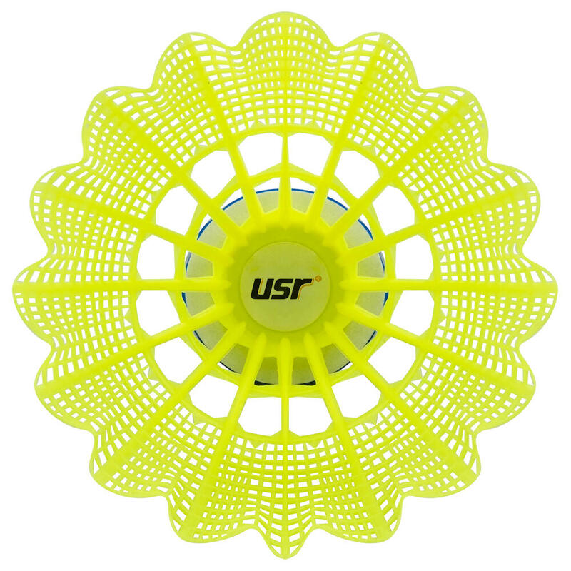 USR Flight 200 Plastik Badminton Topu Sarı