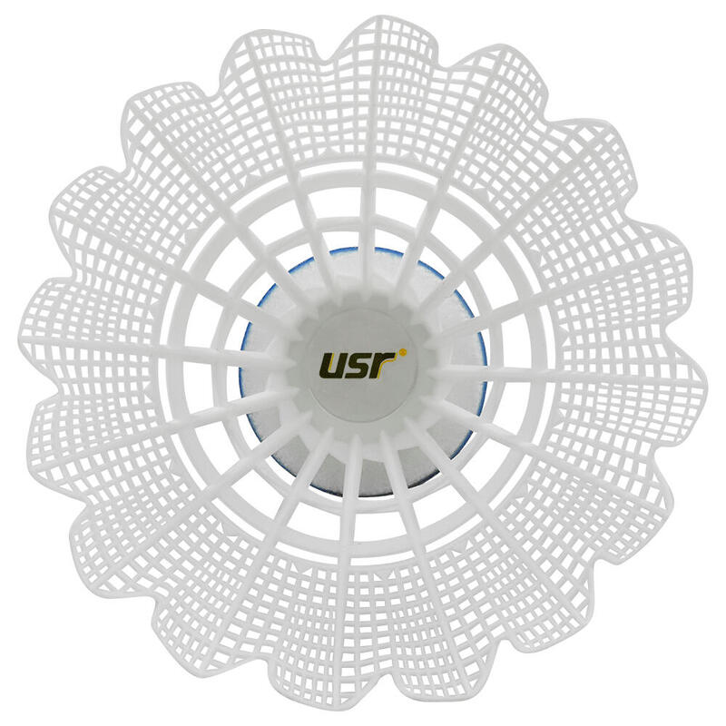 USR Glide 200 Plastik Badminton Topu Beyaz