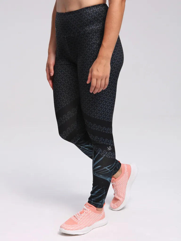 Legging long femme Loap Mirone noir 3/6