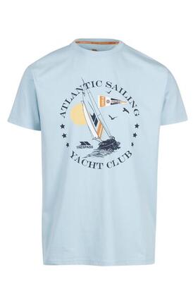 Trespass Cedarf Herren-Casual-T-Shirt mit Print Seafoam