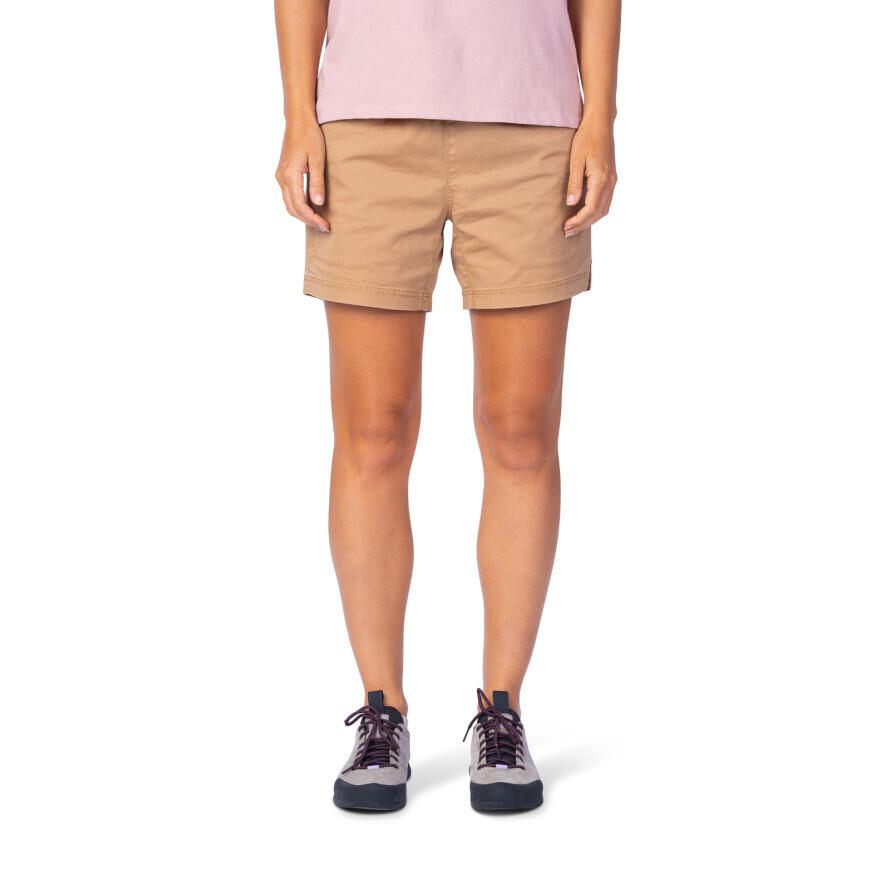 Pantalón corto mujer Hannah Mokka 3/5